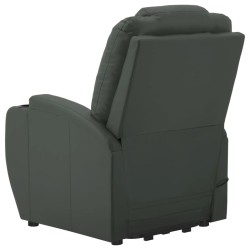 Fauteuil Gris Similicuir 