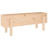 Lit surélevé de jardin 101x30x38 cm bois de pin massif 