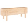 Lit surélevé de jardin 101x30x38 cm bois de pin massif 