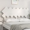 Tête de lit Blanc 151,5x3x81 cm Bois massif de pin 