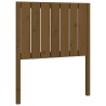Tête de lit Marron miel 80,5x4x100 cm Bois massif de pin 