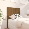 Tête de lit Marron miel 80,5x4x100 cm Bois massif de pin 