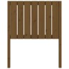 Tête de lit Marron miel 80,5x4x100 cm Bois massif de pin 