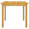 Ensemble à manger de jardin 3 pcs Marron 
