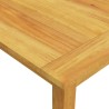 Ensemble à manger de jardin 3 pcs Marron 