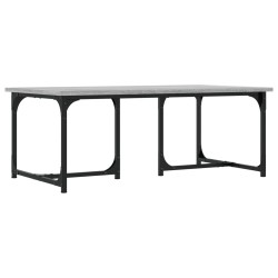 Table basse Sonoma gris 90x50x35 cm Bois d'ingénierie 