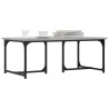 Table basse Sonoma gris 90x50x35 cm Bois d'ingénierie 