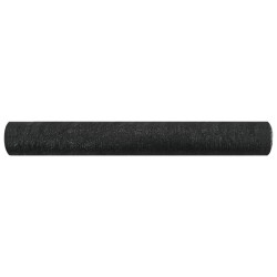 Filet brise-vue Noir 1x50 m PEHD 75 g/m²  