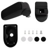 Accoudoir de voiture noir 13x36x(30-46) cm ABS 