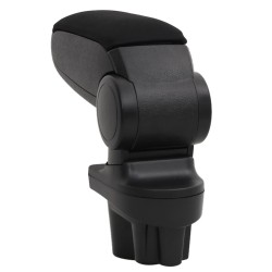 Accoudoir de voiture noir 13x36x(30-46) cm ABS 