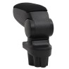 Accoudoir de voiture noir 13x36x(30-46) cm ABS 