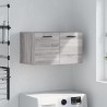 Armoire murale Sonoma gris 60x36,5x35 cm Bois d'ingénierie 