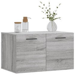 Armoire murale Sonoma gris 60x36,5x35 cm Bois d'ingénierie 