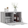 Armoire murale Sonoma gris 60x36,5x35 cm Bois d'ingénierie 