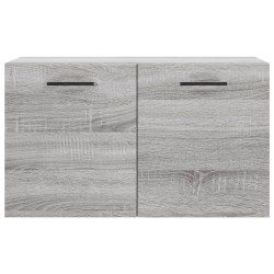 Armoire murale Sonoma gris 60x36,5x35 cm Bois d'ingénierie 