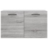 Armoire murale Sonoma gris 60x36,5x35 cm Bois d'ingénierie 