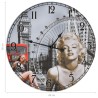 Horloge murale vintage 60 cm 