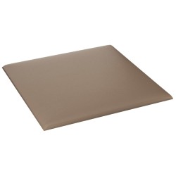 Panneaux muraux 12 pcs Cappuccino 30x30 cm Similicuir 1,08 m² 