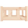Lit pour chien 65,5x50,5x28 cm Bois de pin solide 