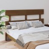 Tête de lit Marron miel 154x3x81 cm Bois massif de pin 