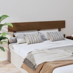 Tête de lit Marron miel 154x3x81 cm Bois massif de pin 