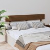 Tête de lit Marron miel 154x3x81 cm Bois massif de pin 