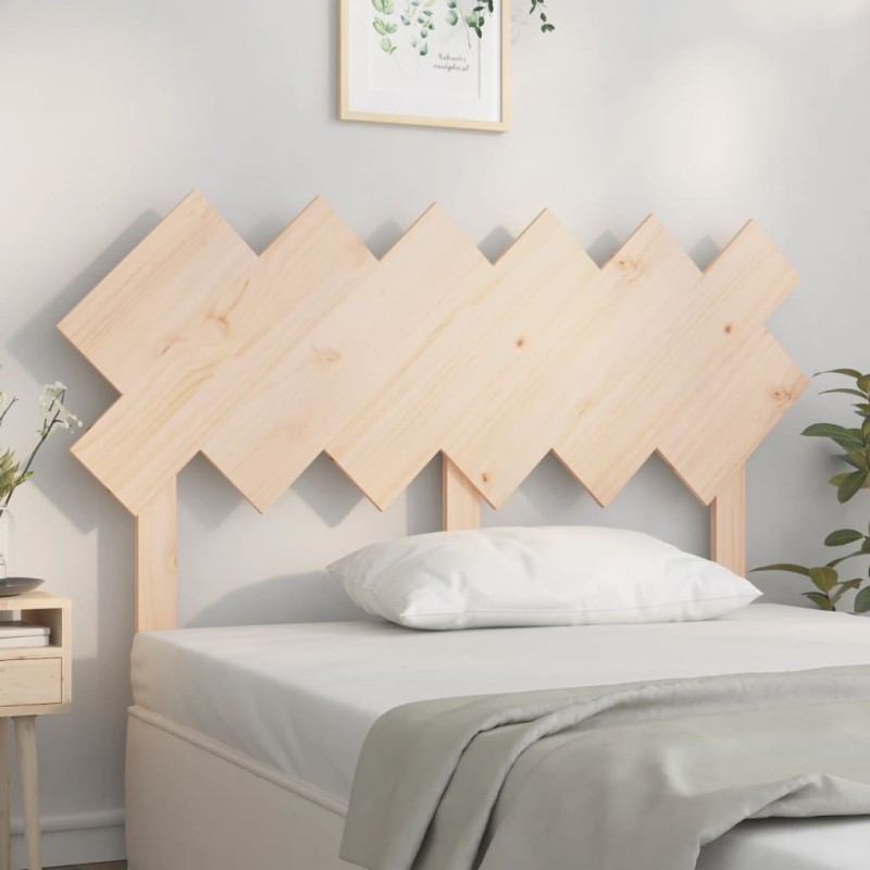 Tête de lit 132x3x81 cm Bois massif de pin 