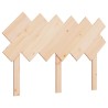 Tête de lit 132x3x81 cm Bois massif de pin 