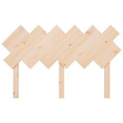 Tête de lit 132x3x81 cm Bois massif de pin 