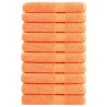 Serviettes de qualité supérieure SOLUND 10 pcs orange 600 g/m² 