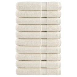 Serviettes de qualité supérieure SOLUND 10 pcs crème 600 g/m² 