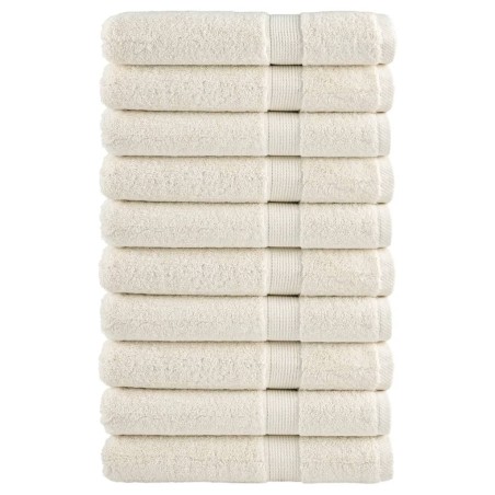 Serviettes de qualité supérieure SOLUND 10 pcs crème 600 g/m² 