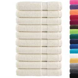 Serviettes de qualité supérieure SOLUND 10 pcs crème 600 g/m² 