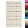 Serviettes de qualité supérieure SOLUND 10 pcs crème 600 g/m² 