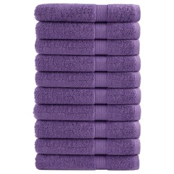 Serviettes de qualité supérieure SOLUND 10 pcs violet 600 g/m² 