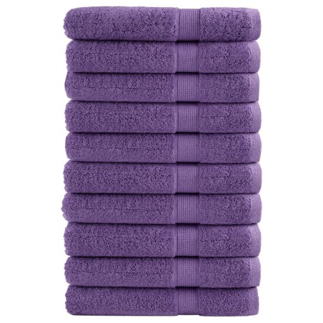 Serviettes de qualité supérieure SOLUND 10 pcs violet 600 g/m² 