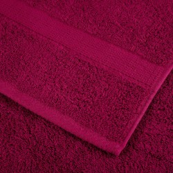 Serviettes de qualité supérieure SOLUND 10pcs bordeaux 600 g/m² 