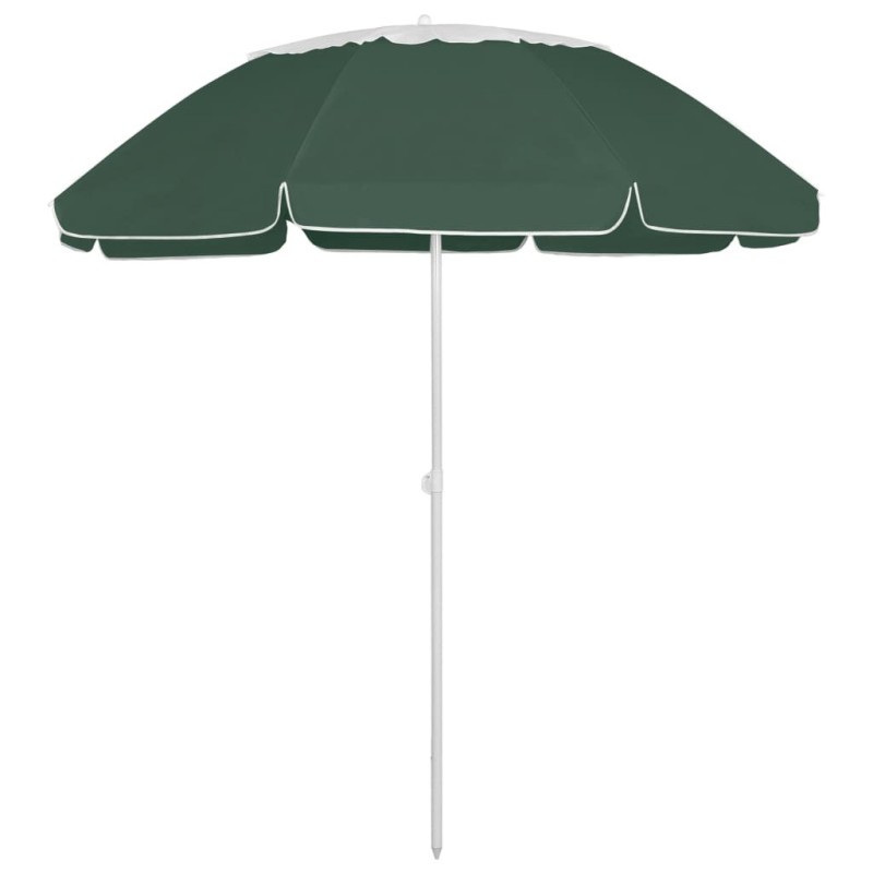 Parasol de plage vert 300 cm Parasol de plage vert 300 cm