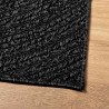 Tapis ZIZUR 120x120 cm aspect de jute intérieur extérieur 