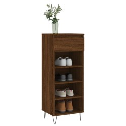 Armoire à chaussures Chêne marron 40x36x105cm Bois d'ingénierie 