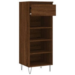 Armoire à chaussures Chêne marron 40x36x105cm Bois d'ingénierie 