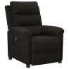 Fauteuil inclinable électrique Noir Tissu 