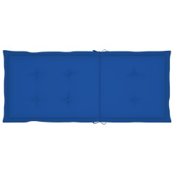Chaise à bascule avec coussin Bambou 