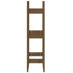 Support de bois de chauffage Marron miel 41x25x100cm Pin massif 