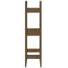 Support de bois de chauffage Marron miel 41x25x100cm Pin massif 