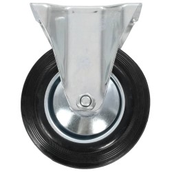 12 pcs Roulettes fixes 160 mm 