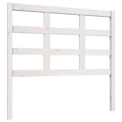 Tête de lit blanc 105,5x4x100 cm bois massif de pin 