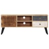 Meuble TV 115x30x47 cm Bois massif de manguier 
