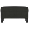 Banc Noir 70x35x41 cm Tissu 
