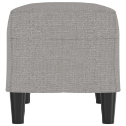 Banc Gris clair 70x35x41 cm Tissu 